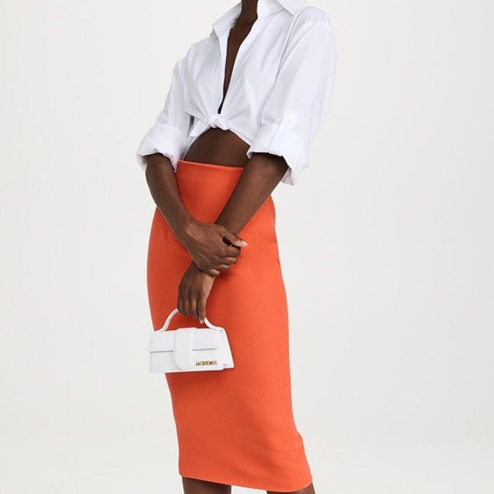 Sergio Hudson Mixed Media Tie Top Dress 6